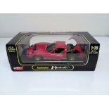 Lamborghini Miura Die cast 1:18 model car. Anson Metal series. In original box in good condition