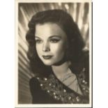 Gloria Jean signed sepia photo. American actress and singer who starred or co-starred in 26