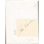 Sam Wanamaker signature piece. June 14, 1919 - December 18, 1993 was an American actor and