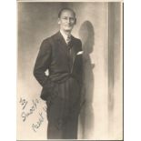 Billy Caryll signed vintage photo. Good Condition. All signed items come with our certificate of