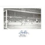 Helmut Haller Signed 1966 World Cup Final 8x12 Photo. Good Condition. All signed items come with our