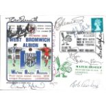 Liverpool football legends signed 1976 Liverpool v West Brom Dawn football cover. Includes