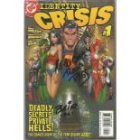 Rags Morales and Mike Bair signed Superman Identity crisis comic. Signed on front cover. Good