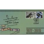 Dave Prowse Darth Vadar stamps signed Star Wars Official FDC signed at a Private signing with Dave