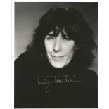 Lily Tomlin signed 10x8 b/w photo. American actress, comedian, writer, singer, and producer. Good