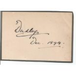 William Humble signature piece. 25 May 1867 - 29 June 1932, styled Viscount Ednam before 1885, was a