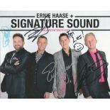 Ernie Haase and Signature Sound signed 10x8 colour photo. Good Condition. All signed items come with