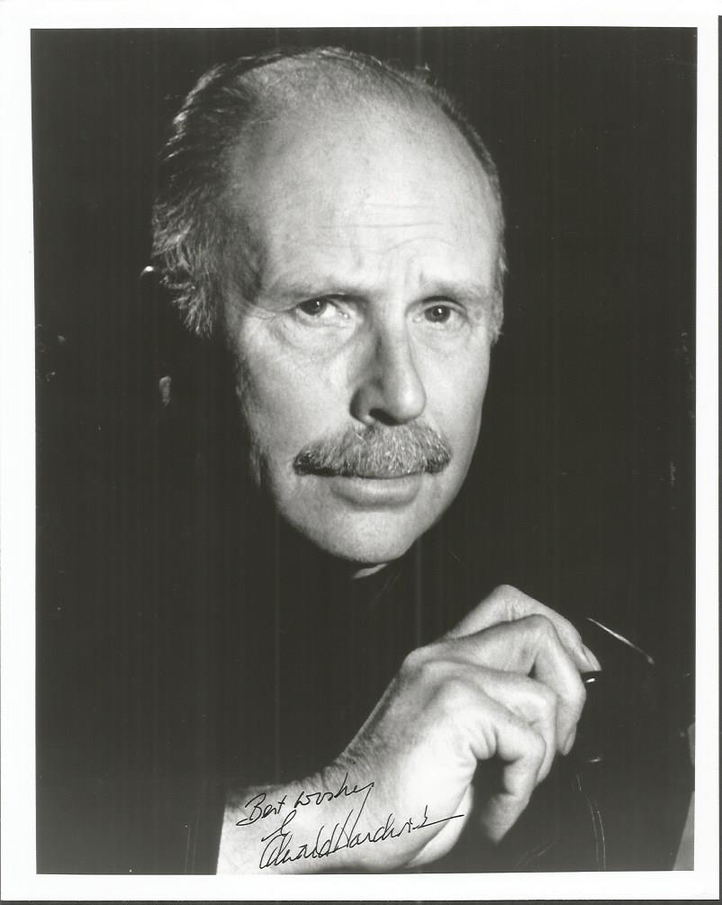 Edward Hardwicke signed b/w 10 x 8 photo. Dedicated. 7 August 1932 - 16 May 2011was an English