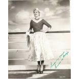 Brenda de Banzie signed 10x8 b/w vintage press photo. Sticker on back from Going for a Cruise.