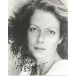 Jenny Seagrove signed 10x8 b/w photo. Dedicated. English actress. She trained at the Bristol Old Vic