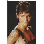 HELENA CHRISTENSEN Model signed Photo. Good Condition. All signed items come with our certificate of