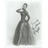 Anna Maria Alberghetti signed 10x8 b/w photo. born 15 May 1936 is an Italian operatic singer and