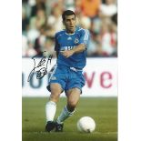 Chelsea and Liverpool signed football photos. 4 Chelsea and 2 Liverpool. Good Condition. All