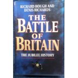 The Battle of Britain multisigned book by Richard Hough and Denis Richards. Signed inside by Avis