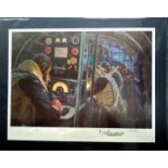 We Guide to Strike print by Gil Cohen. Aircrew of 156 Squadron Pathfinder Force Signing Group