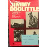 Jimmy Doolittle signed hardback book Daredevil Aviator and Scientist by Carrol Glines. Signed to