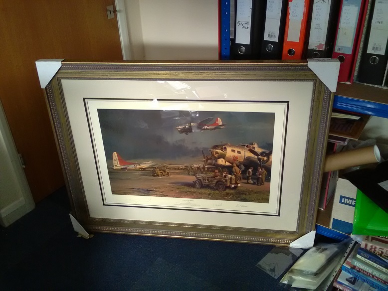 Company of heroes by Robert Taylor print. In addition to the artist this magnificent edition is