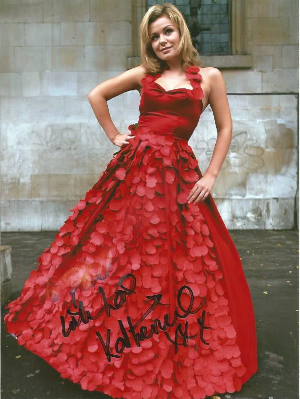 Katherine Jenkins signed 8x6 colour photo. Good Condition. All signed items come with our