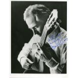 JOHN WILLIAMS, 8x6 inch photo signed by classical guitarist John Williams. Good Condition. All