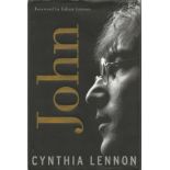 Julian Lennon signed John by Cynthia Lennon hardback book. Signed on inside front page. Good