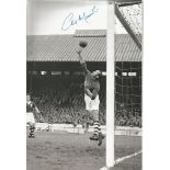 Gil Merrick Signed 1956 Birmingham City 8x12 football Photo. Good Condition. All signed items come