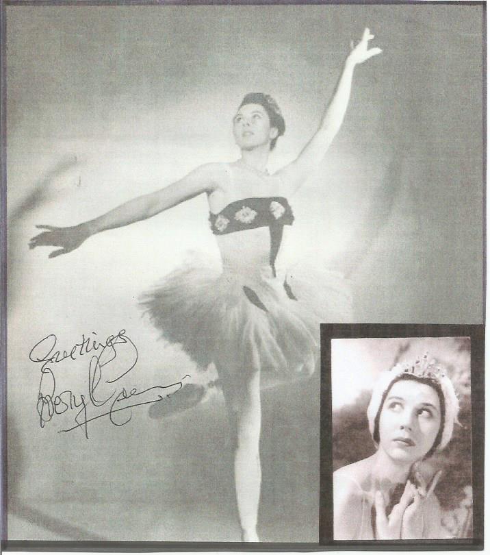 Beryl Grey signed black and white picture. English ballet dancer. Good Condition. All signed items