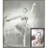 Beryl Grey signed black and white picture. English ballet dancer. Good Condition. All signed items