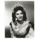 Lucine Amara signed 10x8 black and white photo. born March 1, 1925 is an American soprano who was