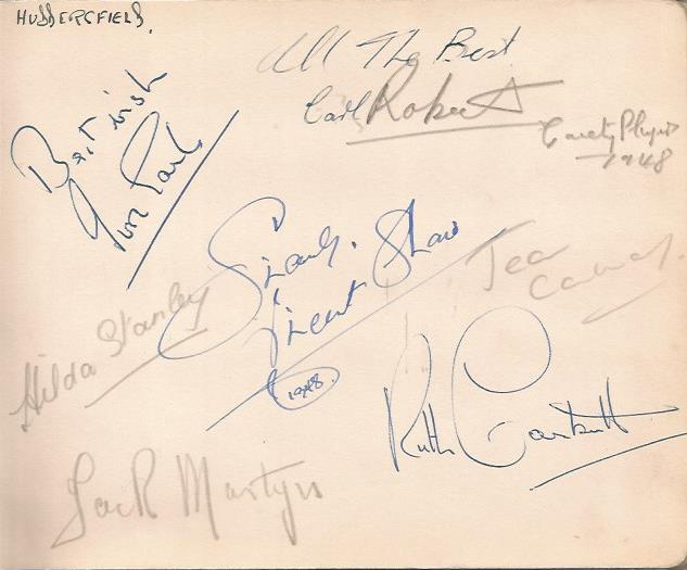 1930-40/s Opera and Musicians autograph book. 60 autographs. Signed by Ernest Armitage, Muriel Gale, - Image 3 of 5