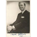 David Whitfield signed small vintage photo. 2 February 1925, 16 January 1980 was a popular British