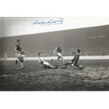 Bryan Douglas Signed 1963 Blackburn Rovers 8x12 football Photo. Good Condition. All signed items