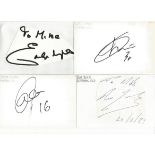 Liverpool FC Football signed 6x4 white index card collection. 20+ cards. Dedicated to Mike or