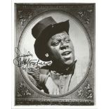 William Warfield signed 10x8 black and white photo. 22 January 1920, 26 August 2002, was an American