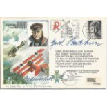 Gen Gerd Barkhorn, Erich Hartmann & Carl Von Bodenschatz signed Baron von Richthofen Historic