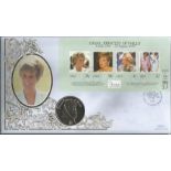 Diana Princess of Wales official Benham coin FDC. Niue 31/3/98 postmark, C98/28d. Good Condition. We