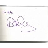 Cricket Autograph book. 40+ autographs in nice black autograph book. 6 x 4 white pages with names