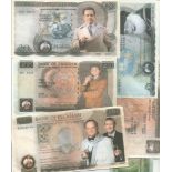 Only Fools and Horses Novelty Bank notes. Six Bank of Peckham notes with images of the actors.
