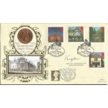 Lord Kingdown Former governor Bank of England signed Post Offices Benham official coin FDC PNC C97/