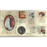 Dame H Abel Smith signed Royal Golden Wedding Benham official coin FDC PNC C97/15. 1997 cover GB.