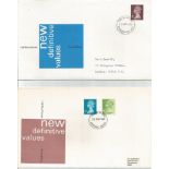 1975-1993 FDC GB low and high definitive collection. 26 covers. Many have neat typed address.