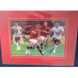 Ander Herrera signed colour football photo. Mounted. Good Condition. All signed items come with