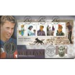 HRH Prince William 18th Birthday celebration Coin Benham Official FDC PNC. Commemorative 1 crown