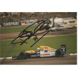 Riccardo Patrese signed 6x4 colour photo. Italian former racing driver, who raced in Formula One