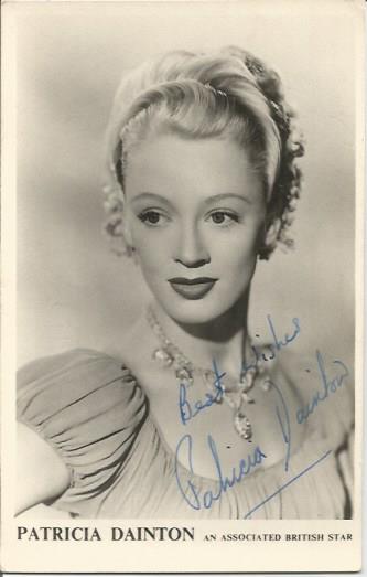 Patricia Dainton signed 6 x 4 portrait photo. Good Condition. All signed items come with our