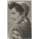 Diane Hart Actress Signed Vintage Photo. Good Condition. All signed items come with our