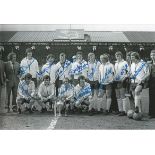 Derby County B/W, 12 X 8 Photo Depicting The 1975 First Division Champions, Derby County, Posing