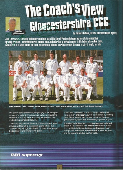 Test Cricketers signed 1999 World Cup Final Programme. Signed inside by John Bracewell, Mark - Image 2 of 5