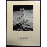 Buzz Aldrin Apollo 11 First Moonlanding Signature Display Visor Image. Apollo 11 Buzz Aldrin First