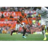 Radamel Falcao signed 1x8 colour football photo in Man Utd strip. Good Condition. All signed items