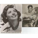 Lena Horne signed 2 vintage 6 x 4 photos. Good Condition. All signed items come with our certificate